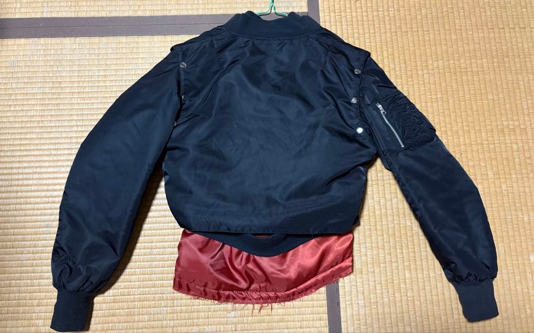 GRANCY ボリュームレイヤードデザインMA-1 - メルカリ