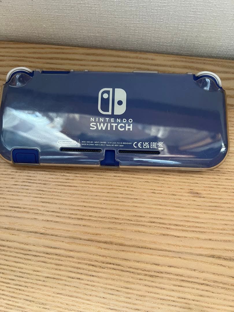 Nintendo Switch Lite 本体 青 充電器付き - メルカリ