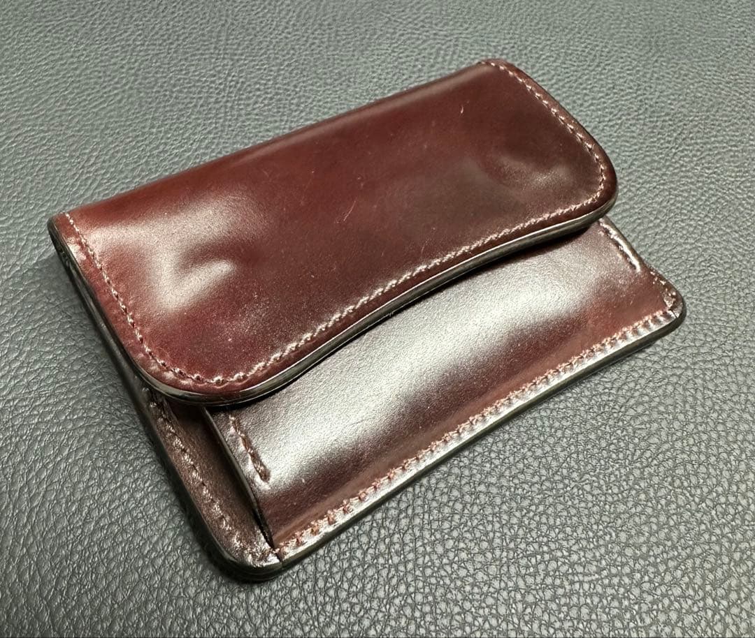 WILDSWANS シェルコードバン#8タング 王冠ロゴ 限定シェルコードバンシリーズについてのお話 4 | WILDSWANS(ワイルド