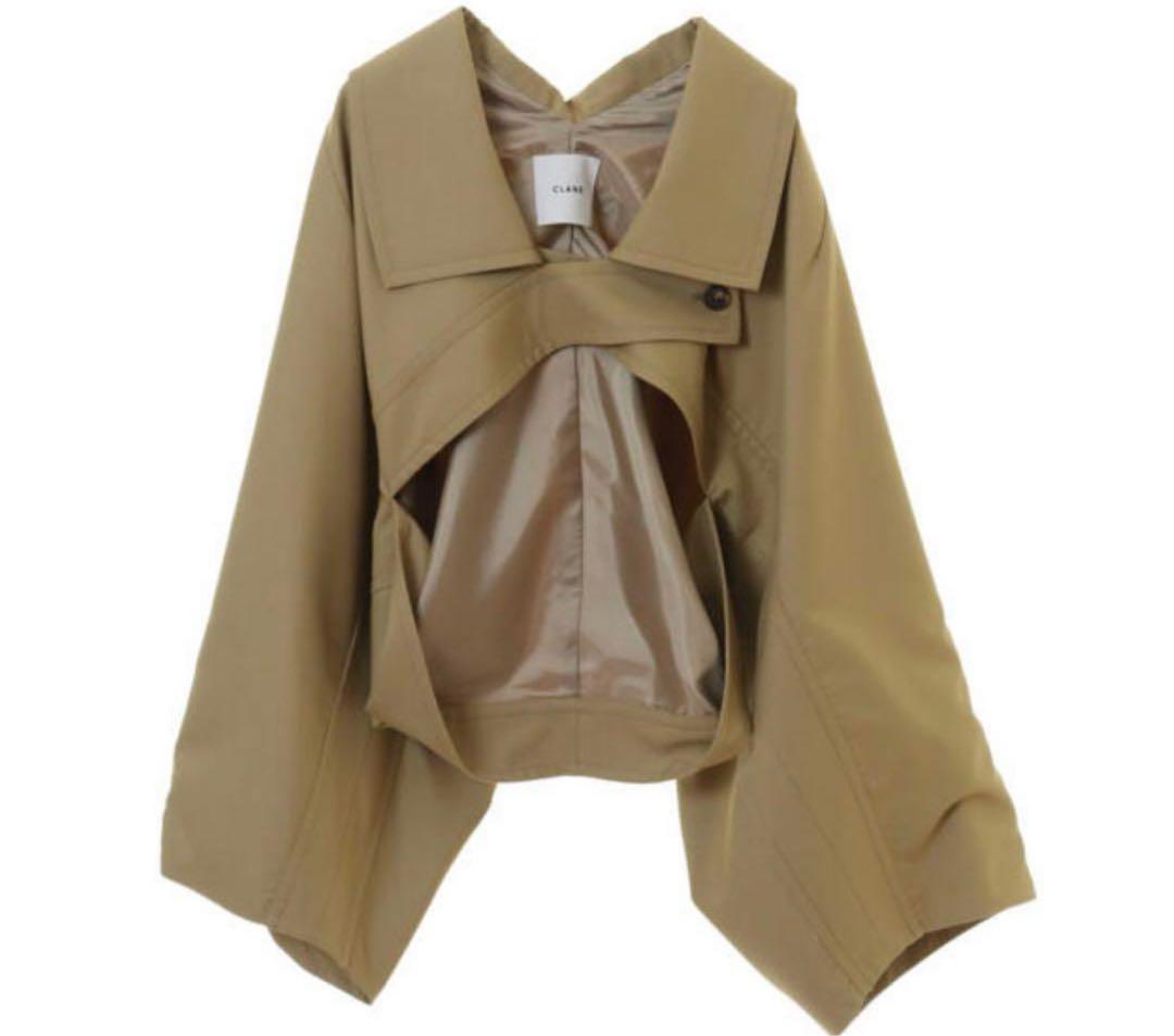 CLANE KIMONO SLEEVE SHORT JACKET