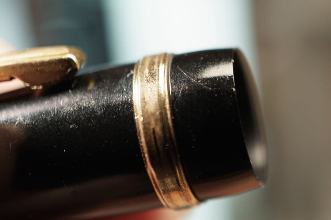 ロットリング ロールクリ 透明ニブ 万年筆 セルロイド/エボナイト 廃番