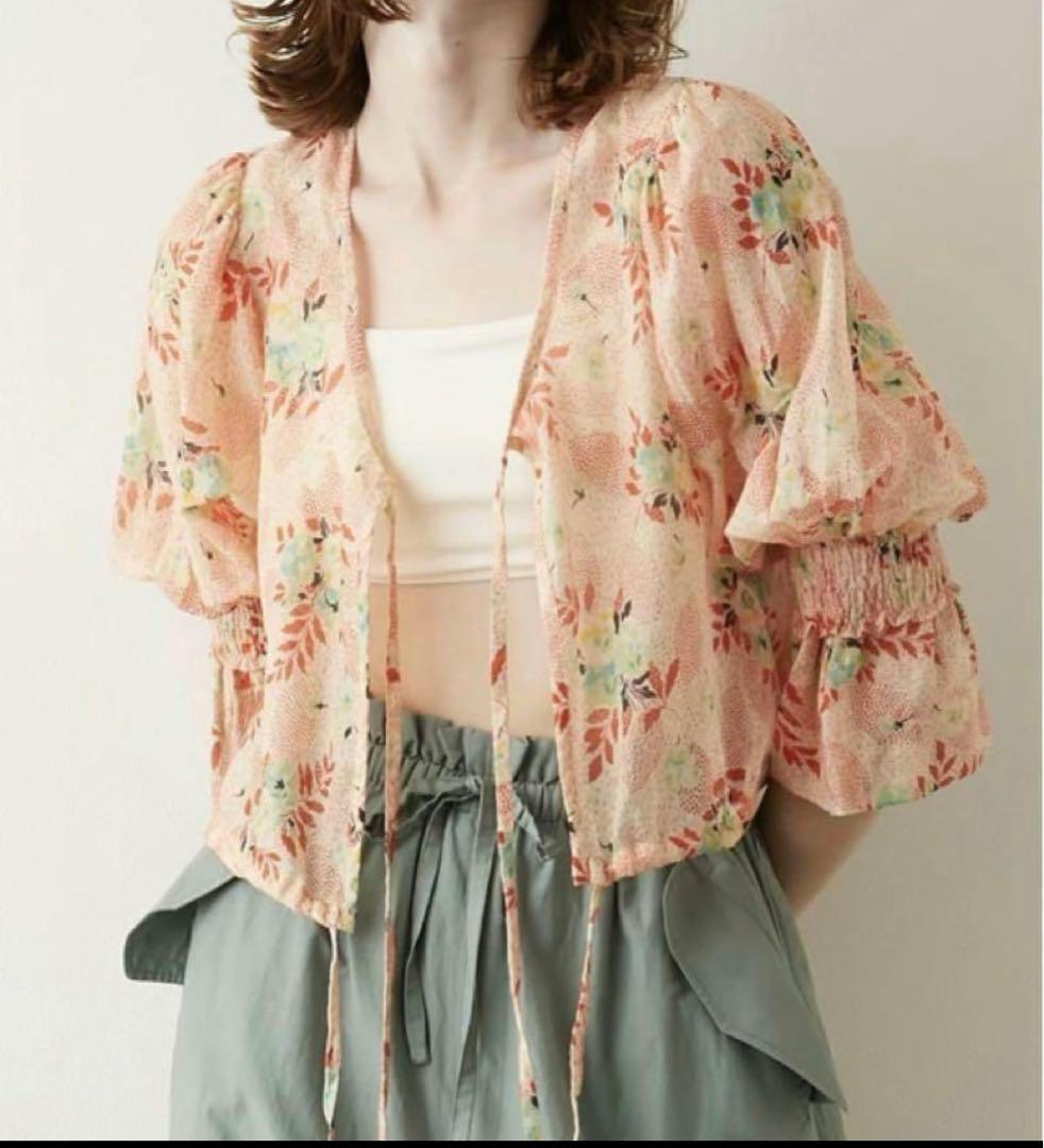 【crinkle crinkle crinkle】 2way ブラウス crinkle crinkle crinkle（クリンクル クリンクル クリンクル