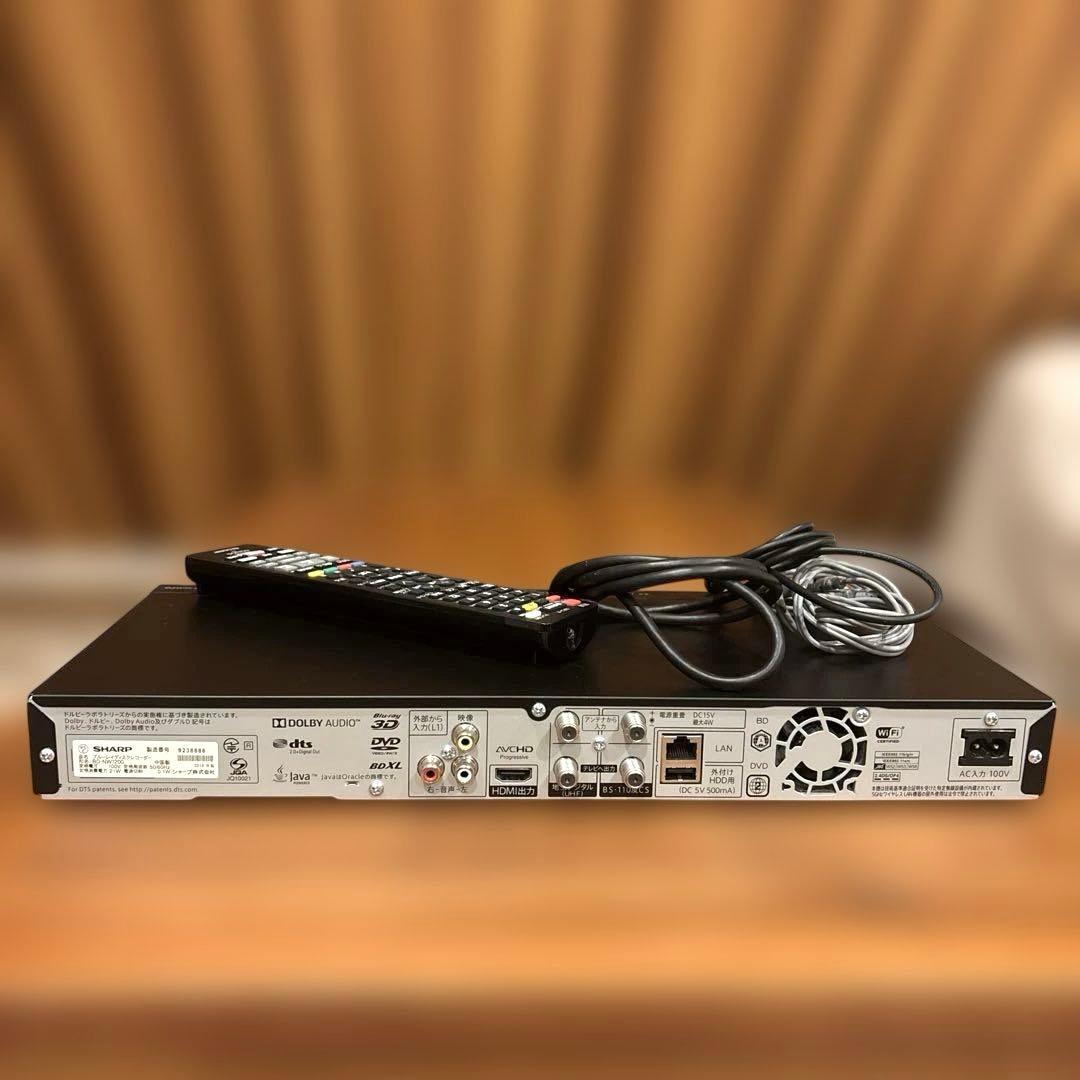 SHARP AQUOS ブルーレイレコーダーBD-NW1200 - メルカリ