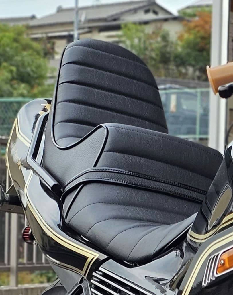 カワサキ バリオス バリオス1型 特注オーダー チョビ三段シート