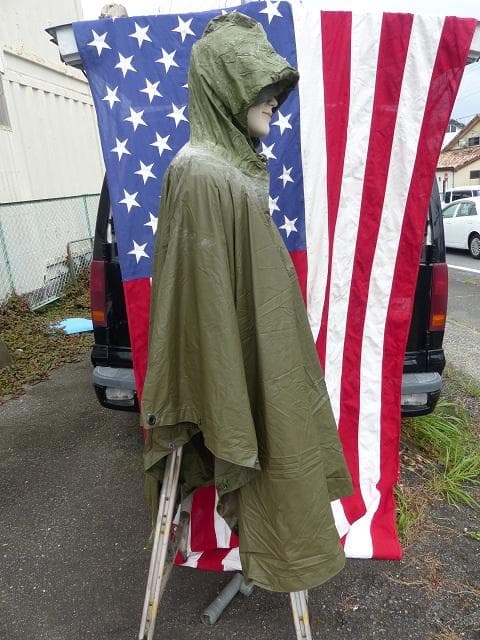 レア！ 1984” 米軍実物 OD ポンチョ リップストップ 43 - メルカリ