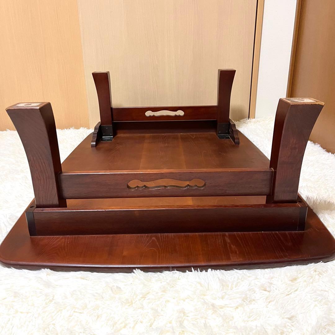 karimoku】カリモク 折り脚座卓 欅 ケヤキ - メルカリ