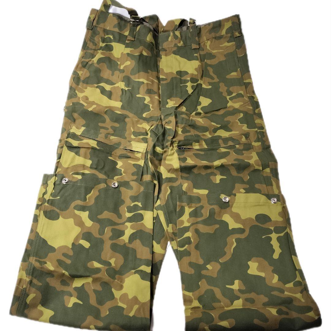 ロシア軍 実物 ロシア空軍 夏用 フライトスーツ ttsko迷彩 50-4 ミリタリー