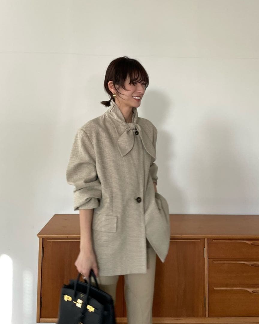 クラネ正規品❗️新品紙タグ付き⭐️BOW TIE ARRANGE JACKET - メルカリ