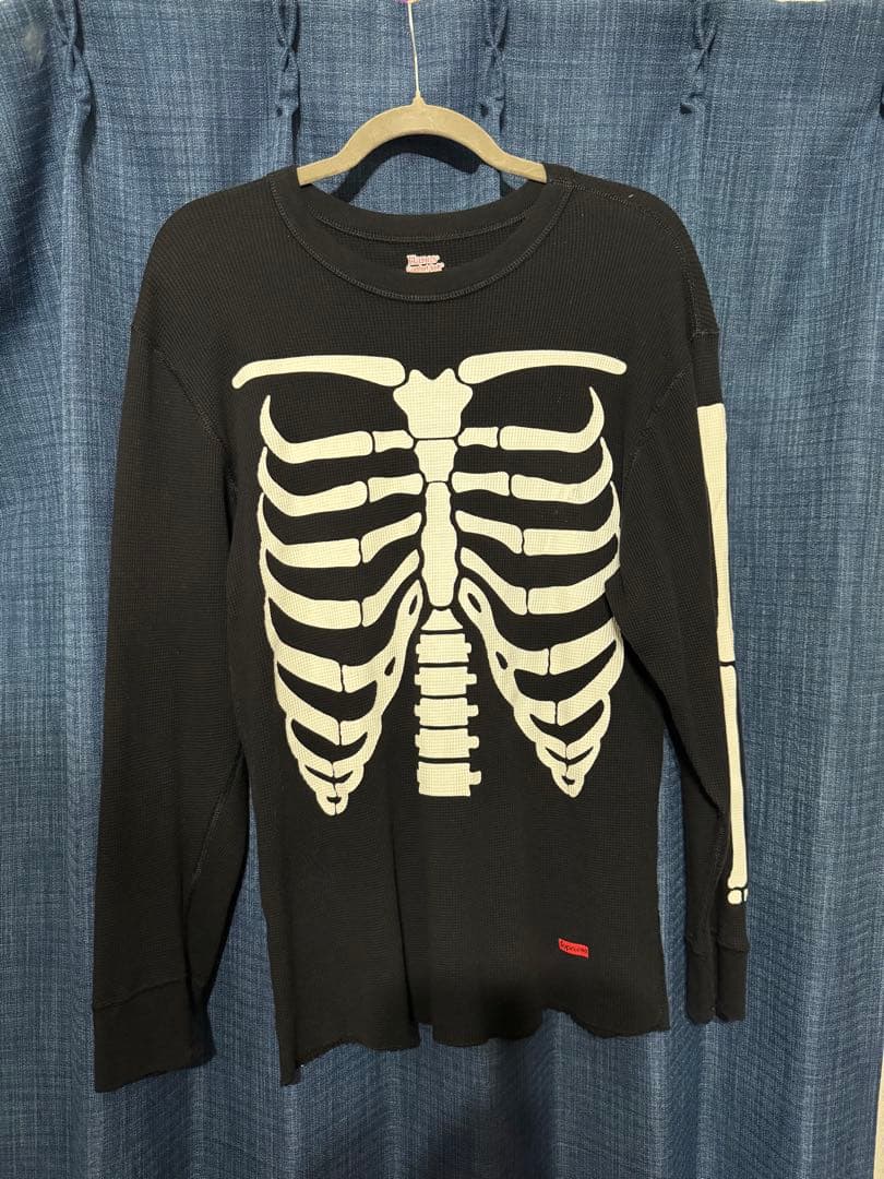 Supreme Bone Thermal Top骨サーマル SLN Official - Supreme x Hanes Bones Thermal top