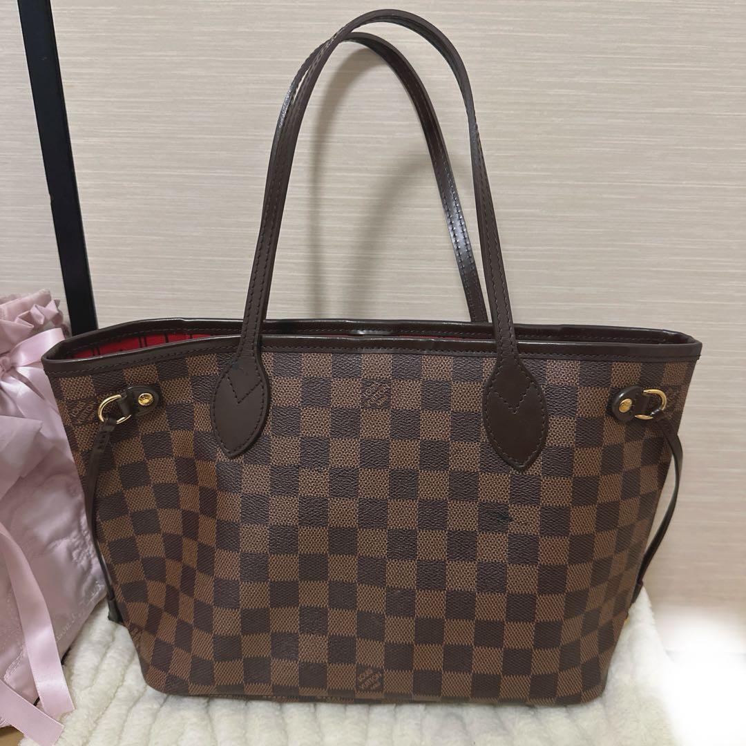 ルイヴィトン ダミエ バッグ ネヴァーフルPM 値下げ即購入⭕️ ルイヴィトン トートバッグ レディース ダミエ ネヴァーフル PM