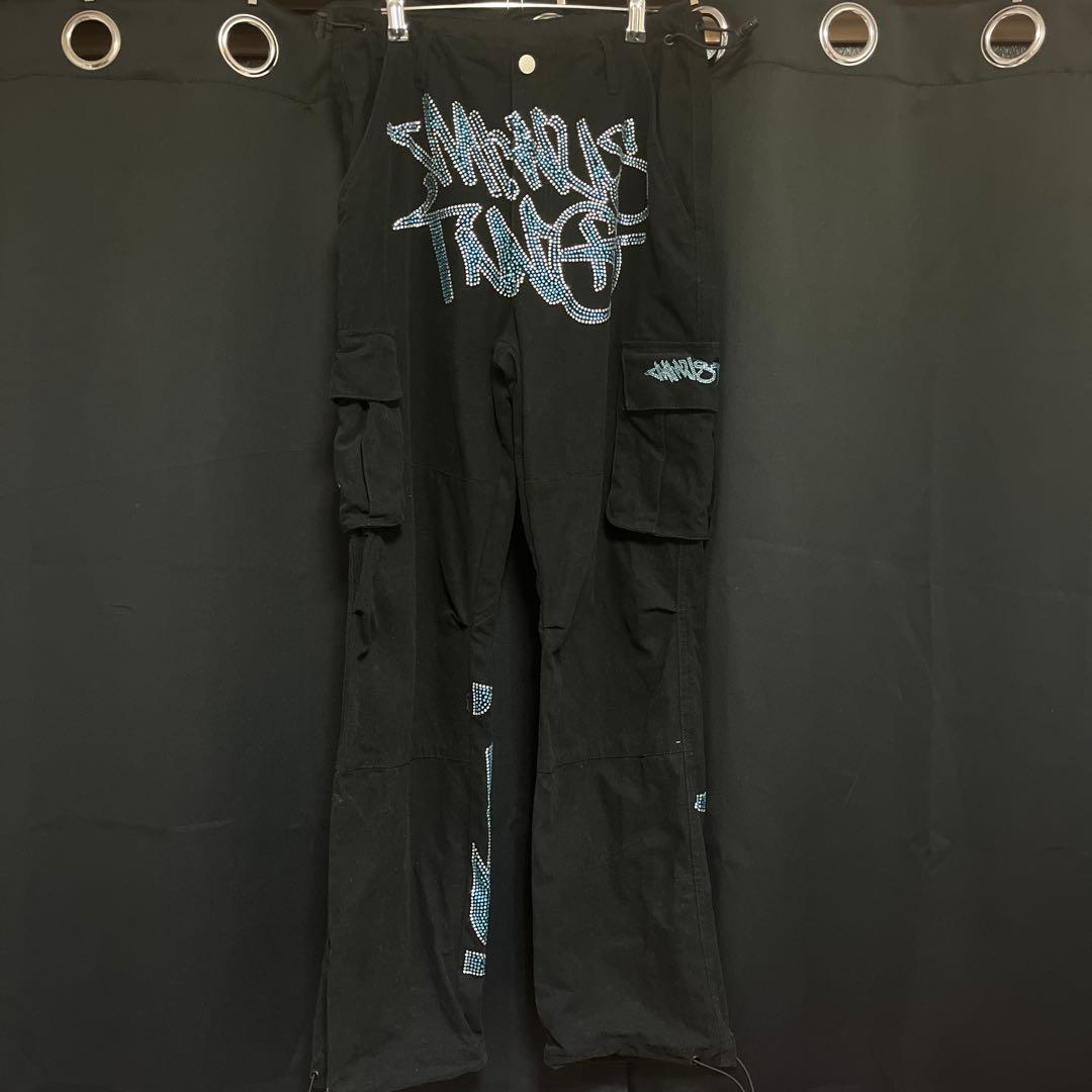 Minus Two カーゴパンツ UK y2k ストリート Minus Two Cargo Trousers, Unisex Y2K, Overalls, Joggers, Baggy