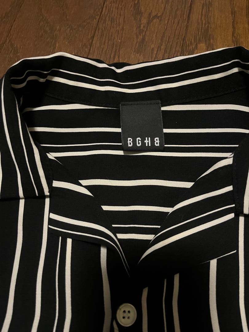 BGHB バガーチ ストライプ ボタンアップシャツ | 激安通販のイーサプライ