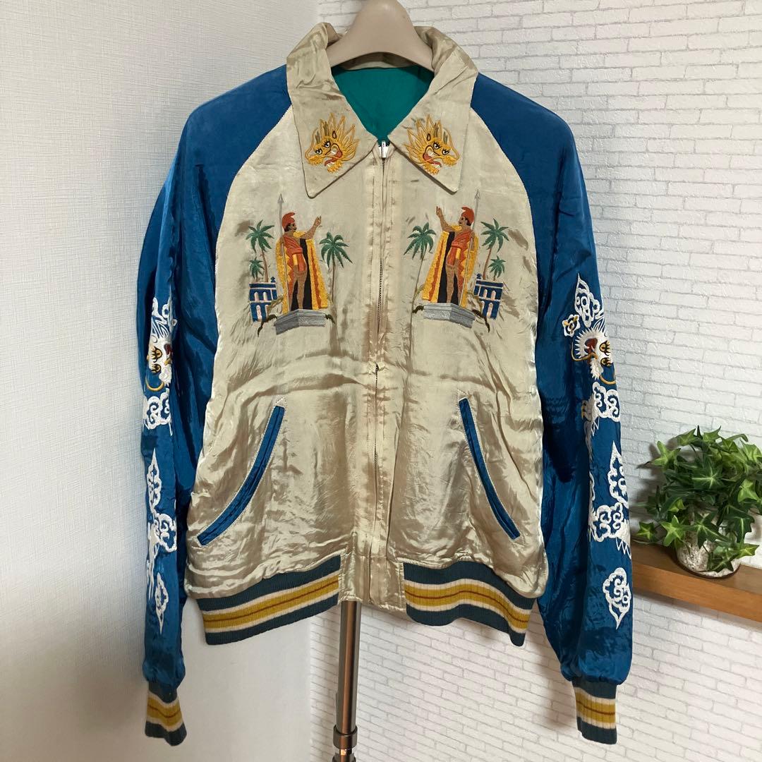 PHERROWS フェローズ　C.C.MASTERS スカジャン　リバーシブル