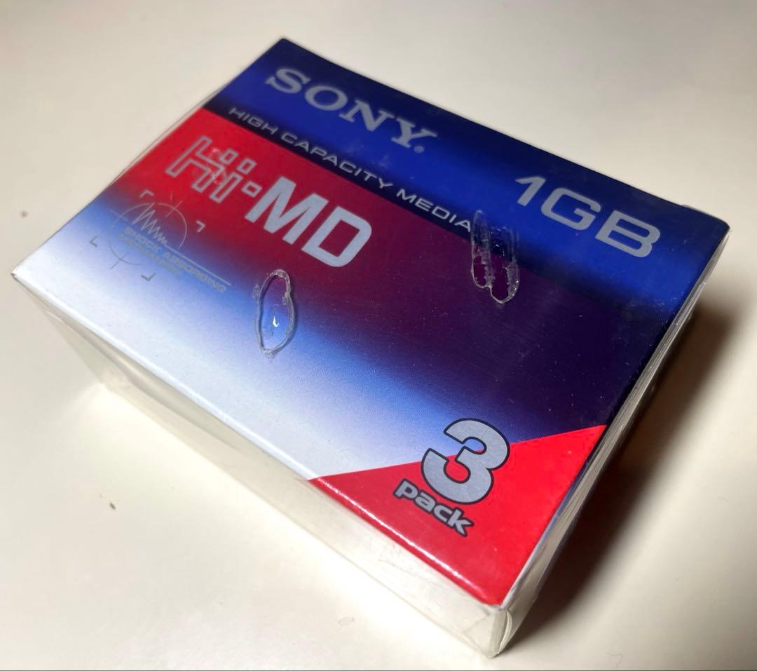 （未開封）(未使用) HiMDディスク SONY 3HMD1G Amazon | ソニー(SONY) Hi-MDメディア 1GB3枚パック 3HMD1GA | Sony