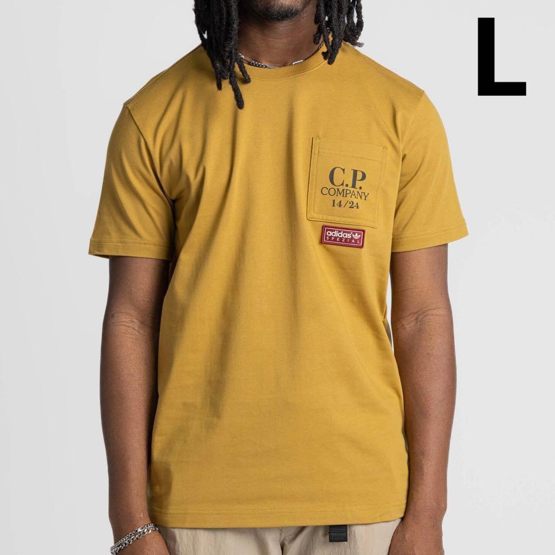 シーピーカンパニー x アディダス スペツィアル ポケット Tシャツ L