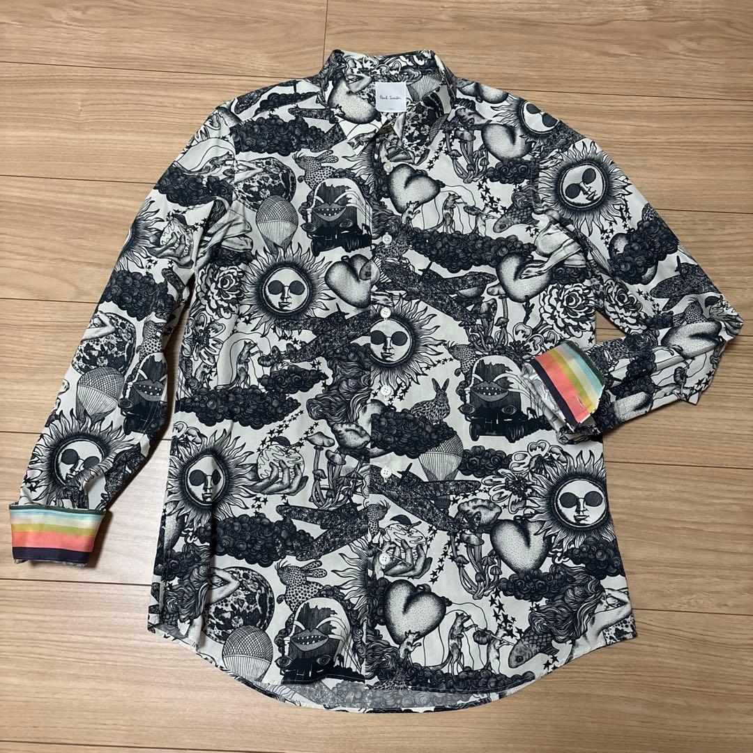 Paul Smith サイケデリックシャツ Lサイズ