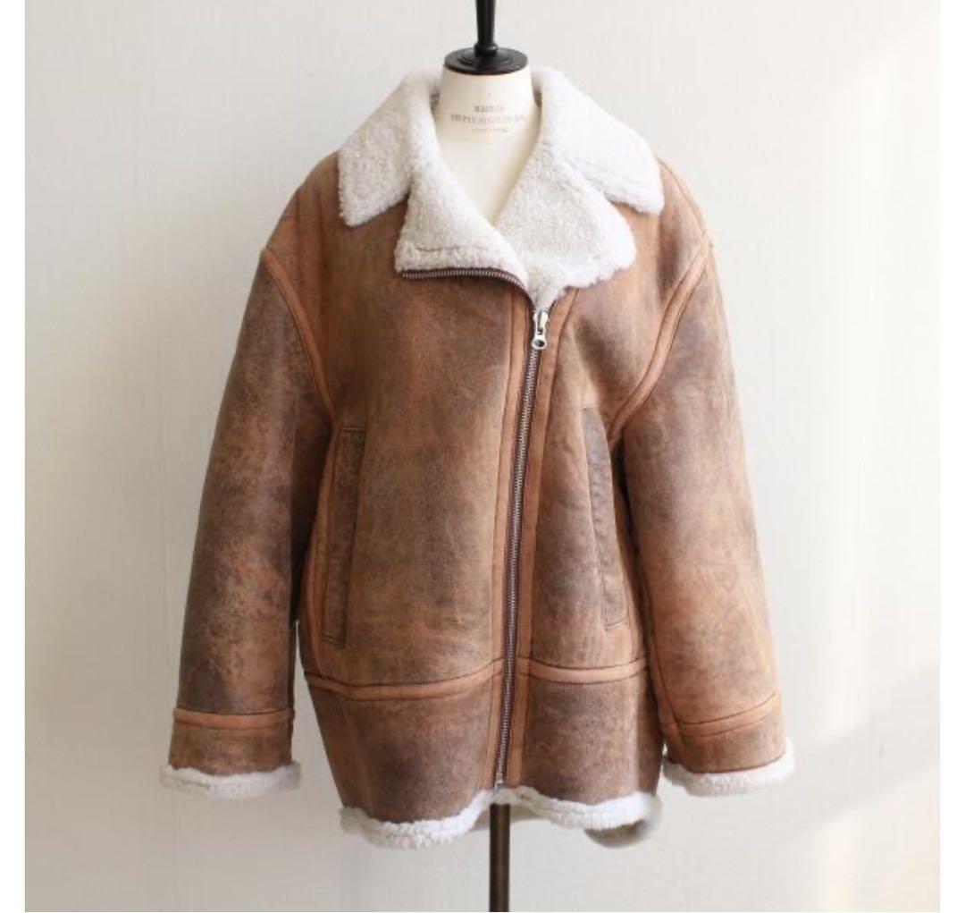 MM6 Margiela マルジェラ ムートン ジャケット - メルカリ