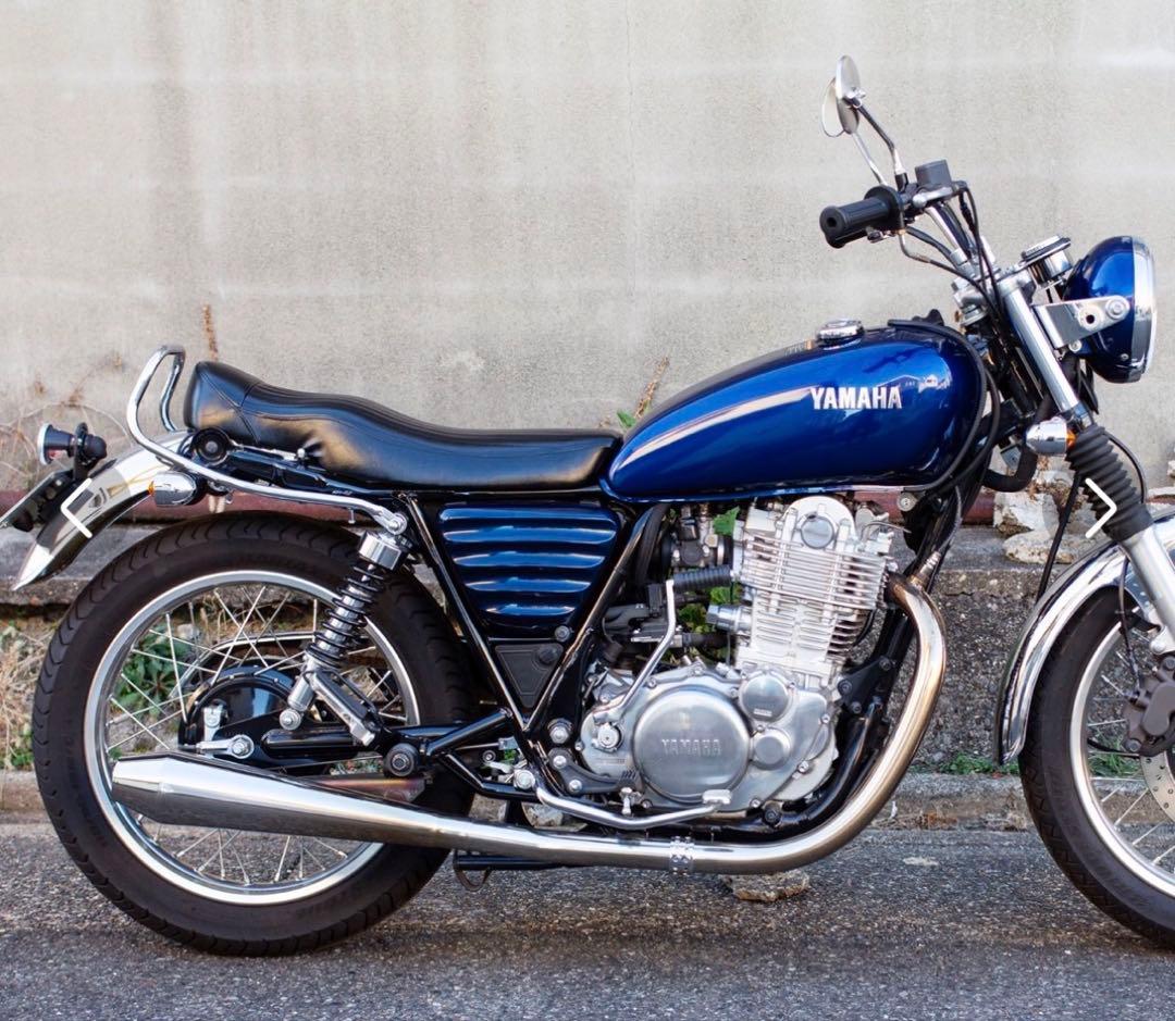 MOTOR ROCK SR400 薄型ベーツタイプTTシート SR400/500用 薄型ベーツタイプ TTシート「MOTOR ROCK」