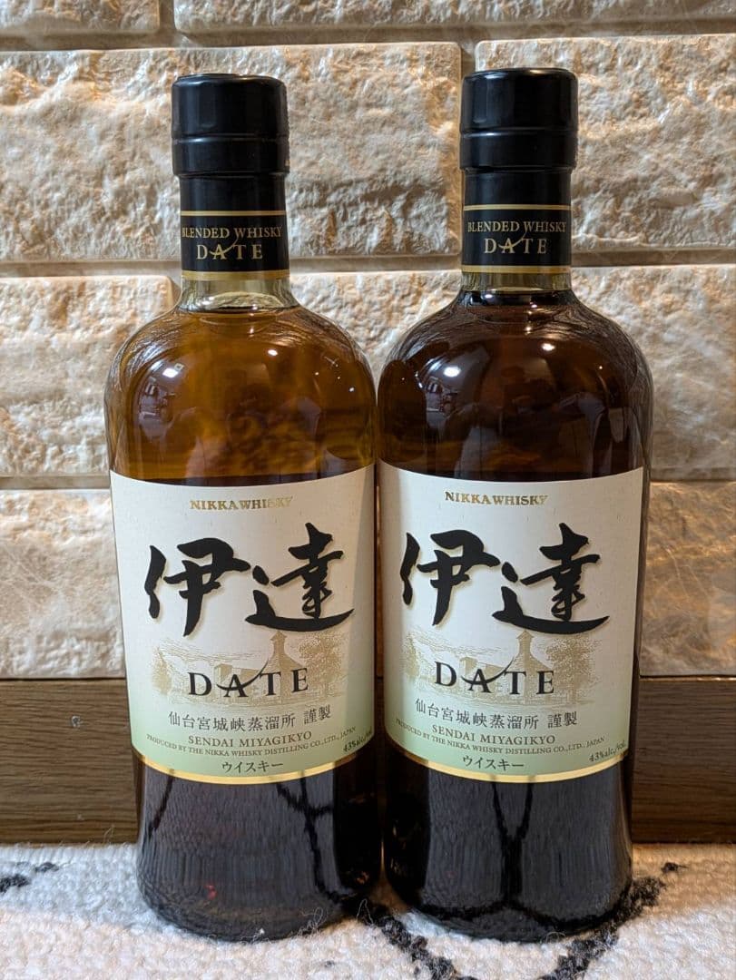 ニッカウヰスキー伊達 2本セット - メルカリ