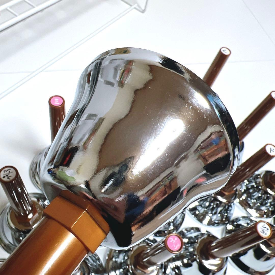 美品】UCHIDA ハンドベル 23音セット ウチダ ミュージックベル ケース