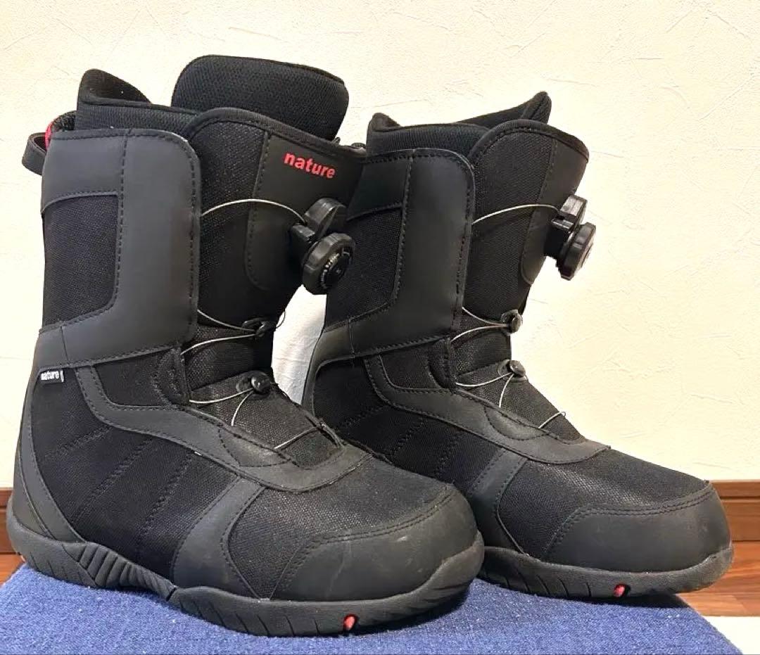ARBN nature スノーボードブーツ ブラック　26.5㎝ ARBN（エアボーン） （レディース）スノーボードブーツ ダイヤル式 23