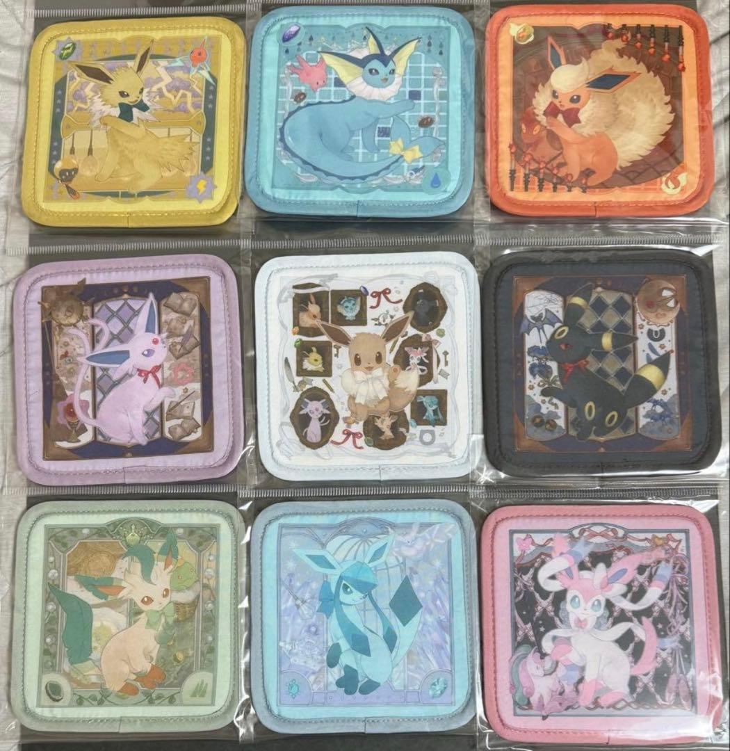 ポケモン イーブイ コースター Eevee Collection 9種 コンプ コースター Eevee Collection イーブイ ｜【公式】ポケモンセンター