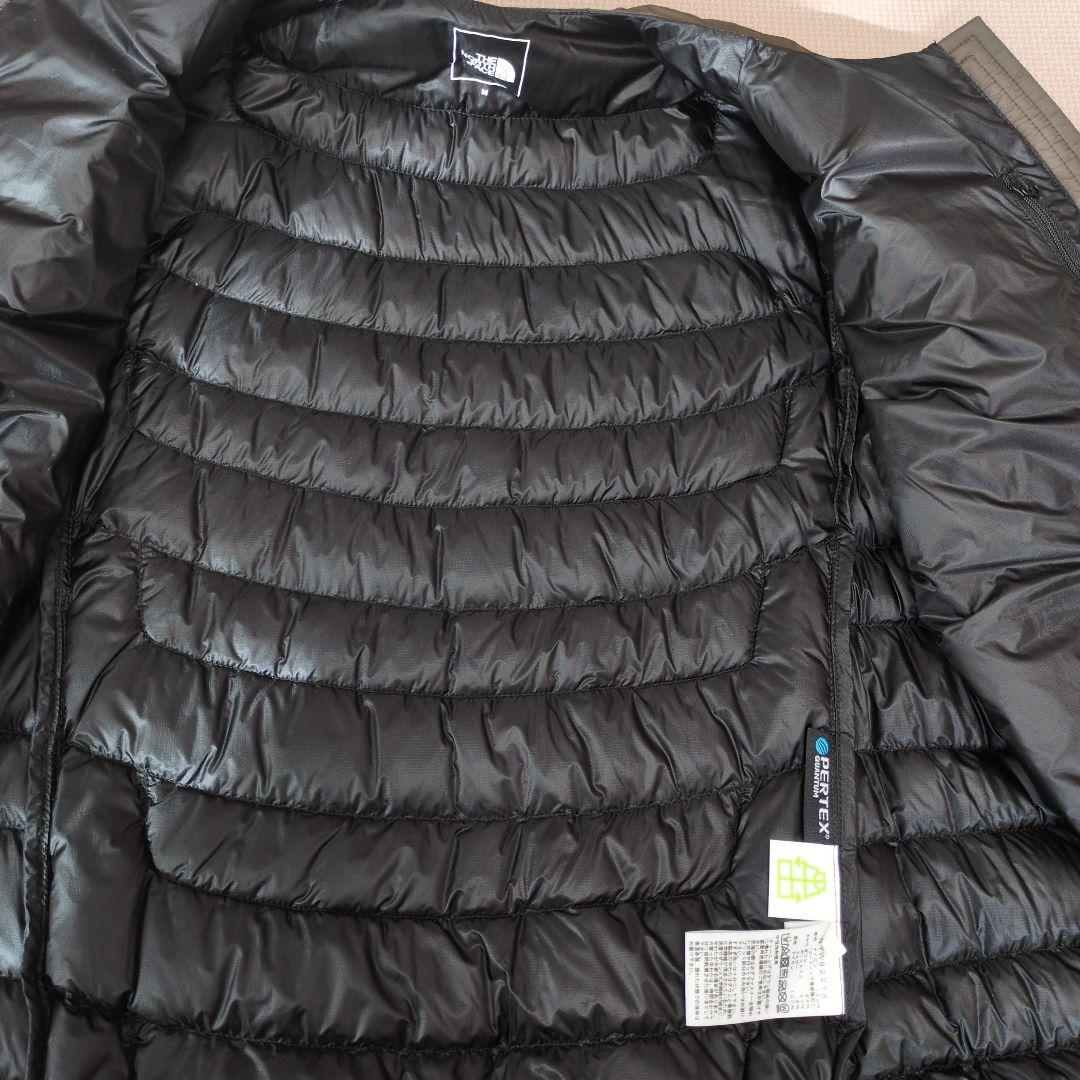 ノースフェイス サンダーラウンドネック ダウンジャケット M PERTEX