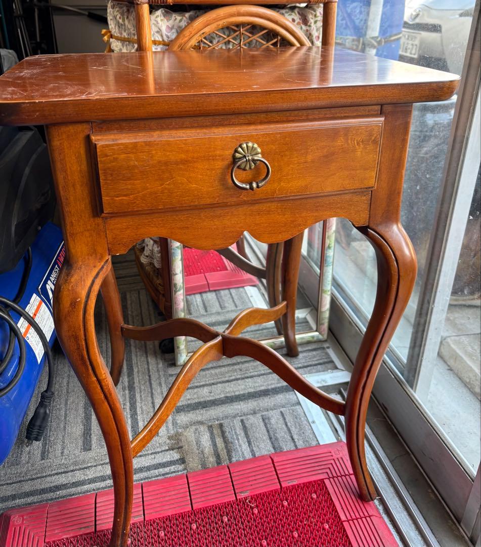 ブラウン木製猫足キャビネット 引き出し付き 楽天市場】【50%OFFクーポンあり☆4日20時〜先着2名】アンティーク風