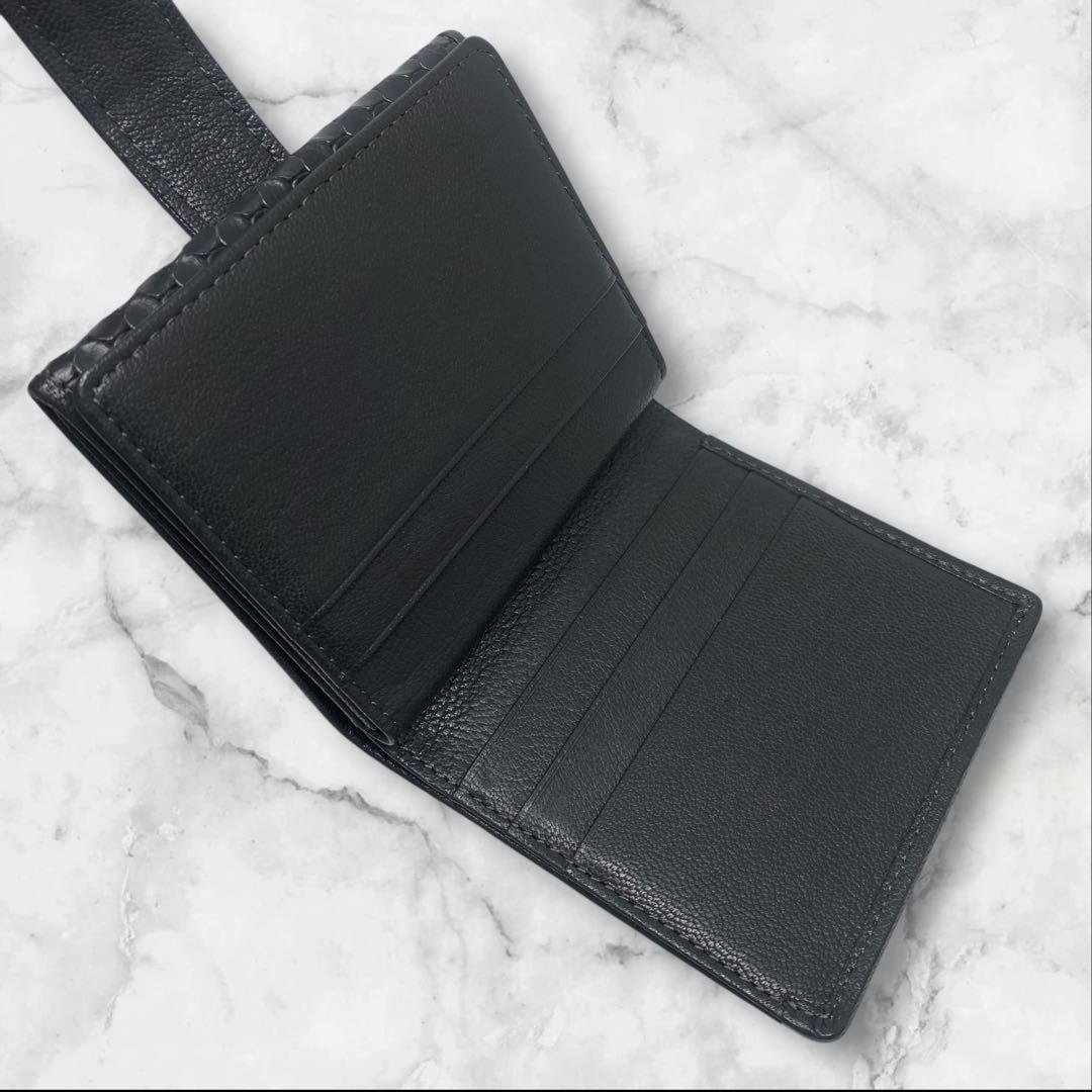 未使用 ヒロコハヤシ カルディナーレ 薄型二つ折り財布 財布