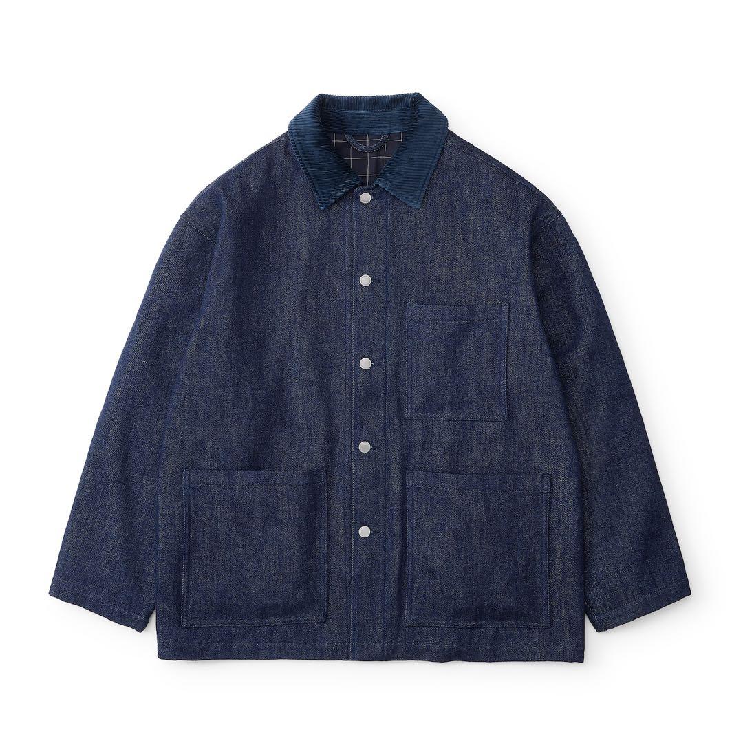 ジャケット・アウター everyone soft denim coverall jacket ebc7efeaa2807aa00f323a8d71049b