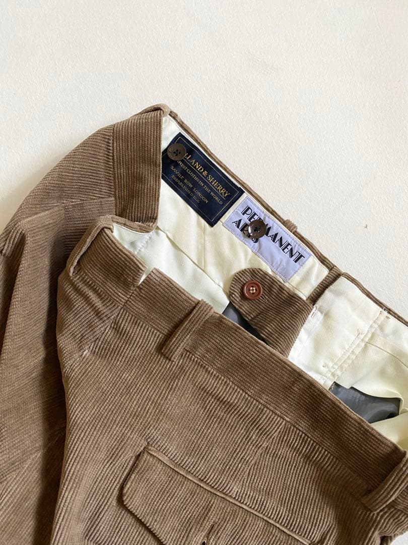 パンツ HOLLAND&SHERRY corduroy slacks Santa Corduroy Pants – Kiel James Patrick