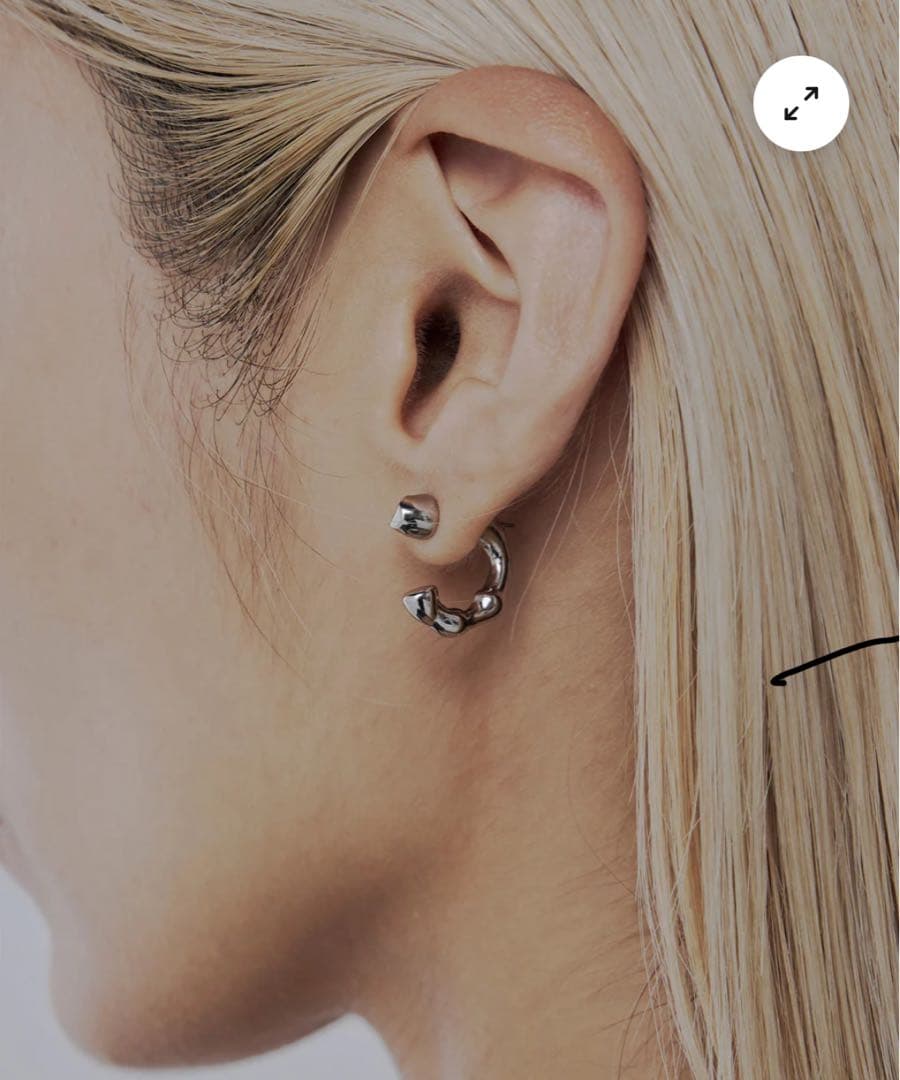 jentlouis ピアス 片耳 - メルカリ