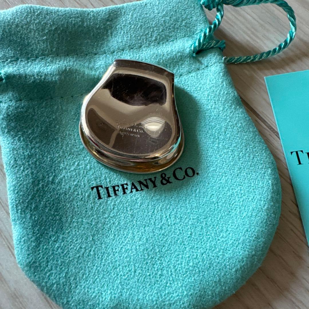 ティファニー サムプリント マネー クリップ スターリングシルバー