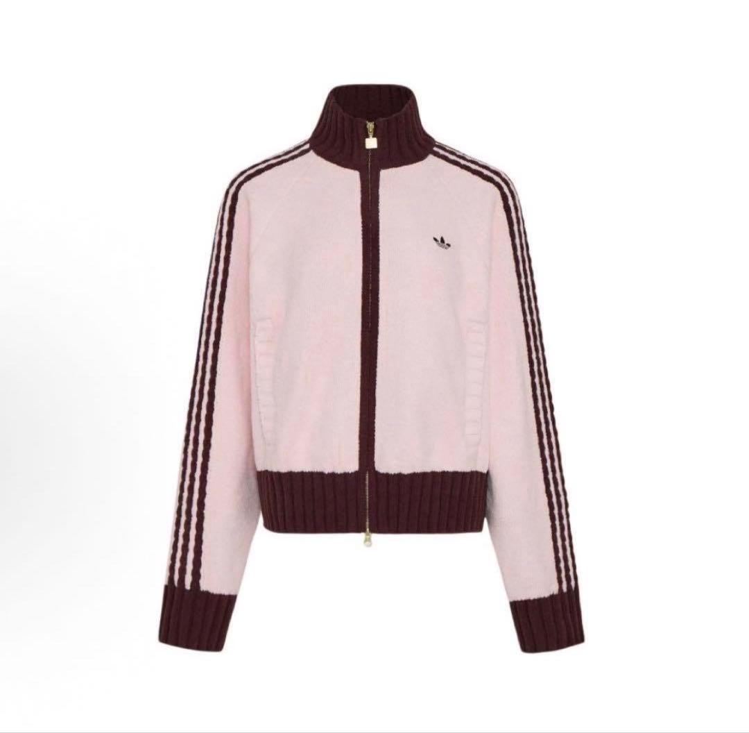 新品M Adidas W ニット トラックトップ ジャケット KV8867 - メルカリ