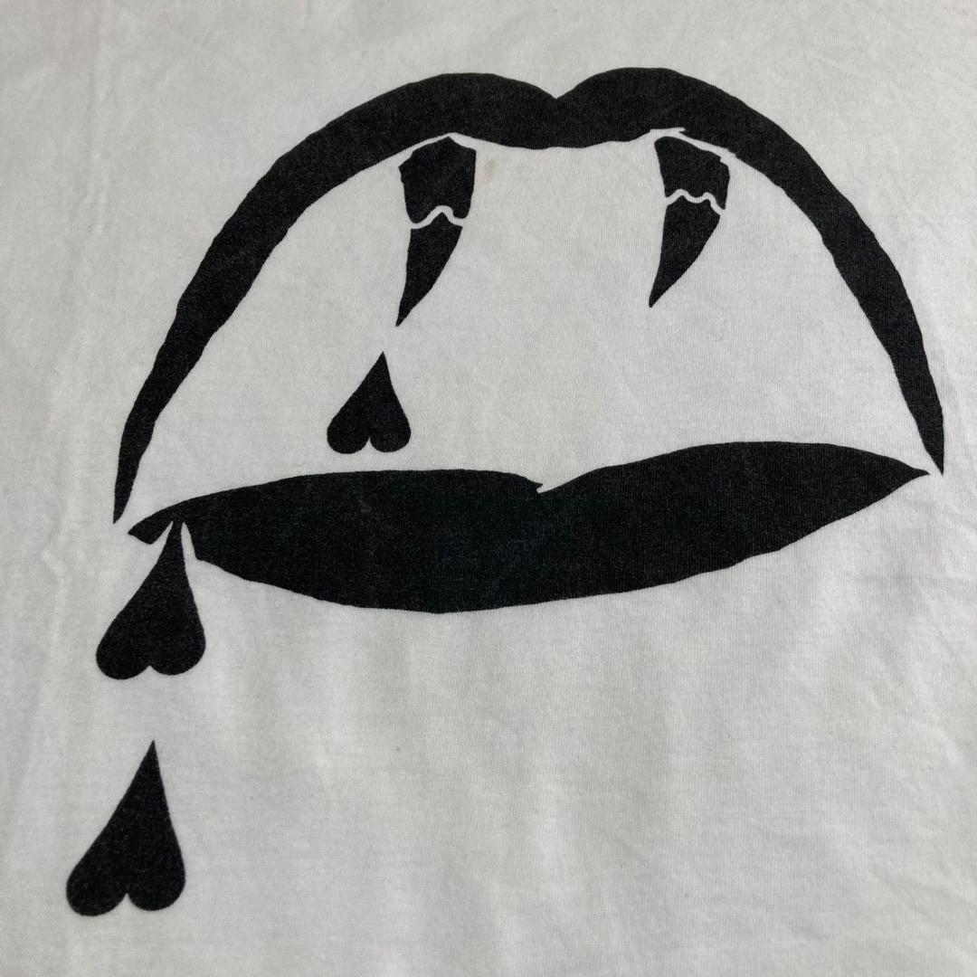 良品✨サンローランパリ ブラッドラスター ヴァンパイアT 白 コットン M