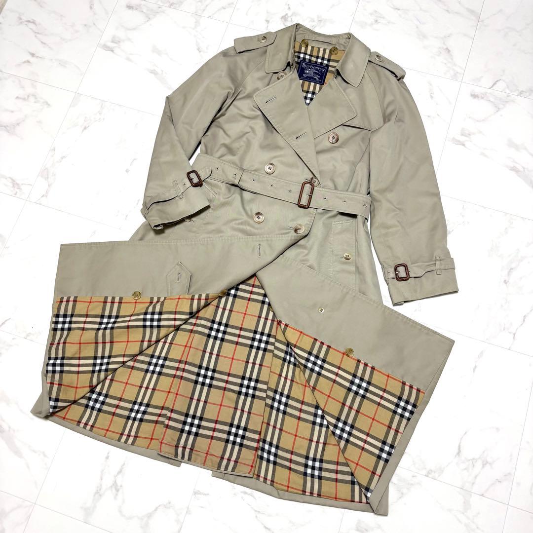 【極美品】Burberrys バーバリーズ トレンチコート メンズ 英国製 BURBERRY（バーバリー） 古着 バーバリーズ Burberrys トレンチコート