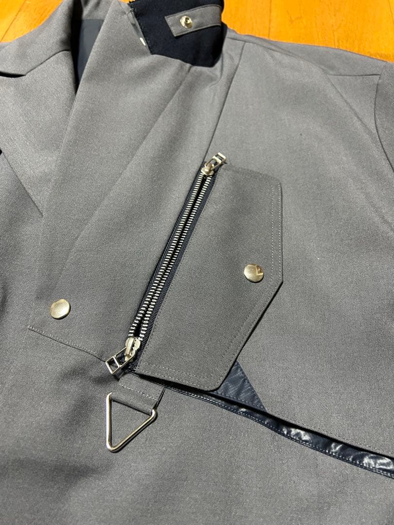 tamme 22ss テーラードジャケット グレー