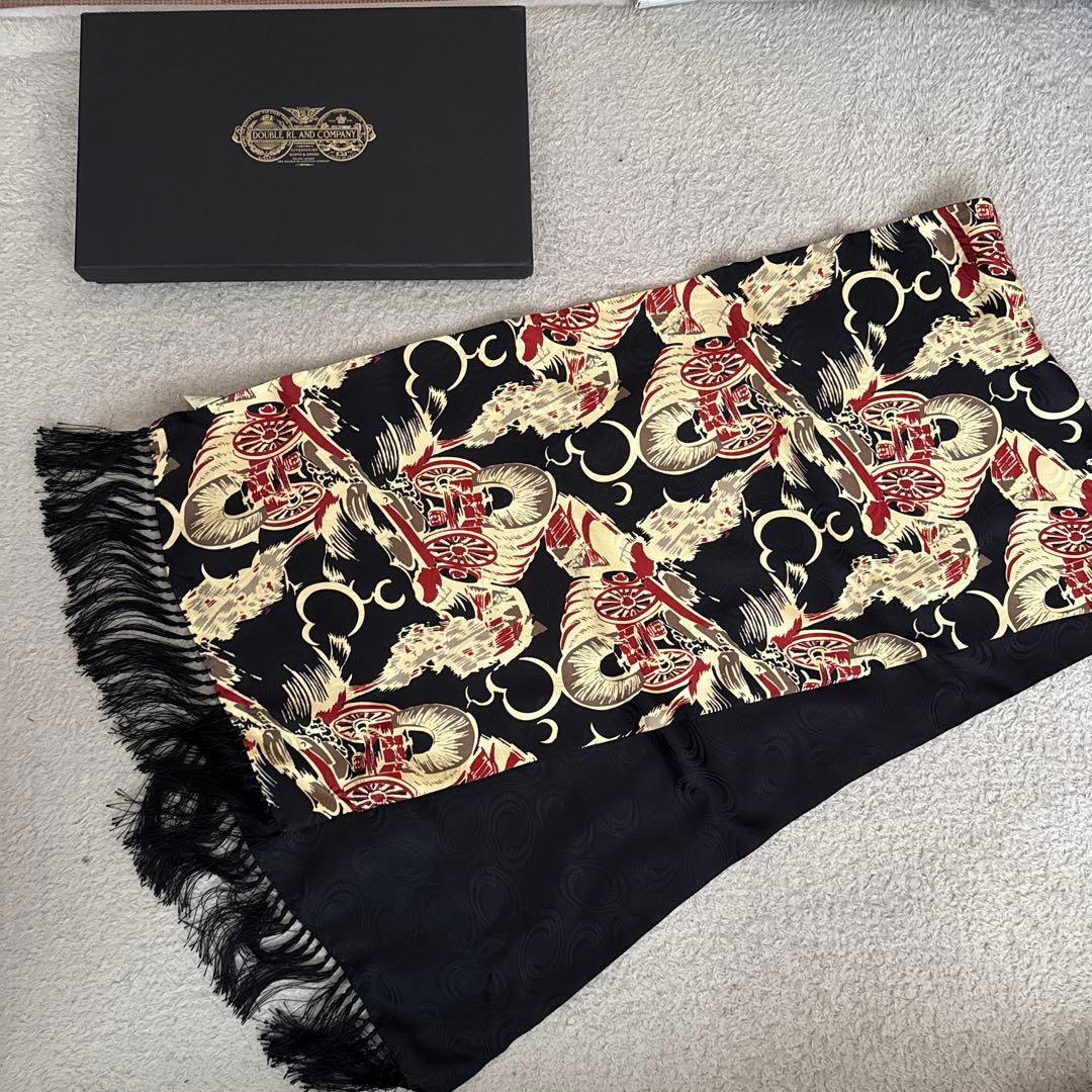 ダブルアールエル　イタリア製　シルク　スカーフ 楽天市場】RRL (double RL) Cotton Scarf ダブルアールエル スカーフ