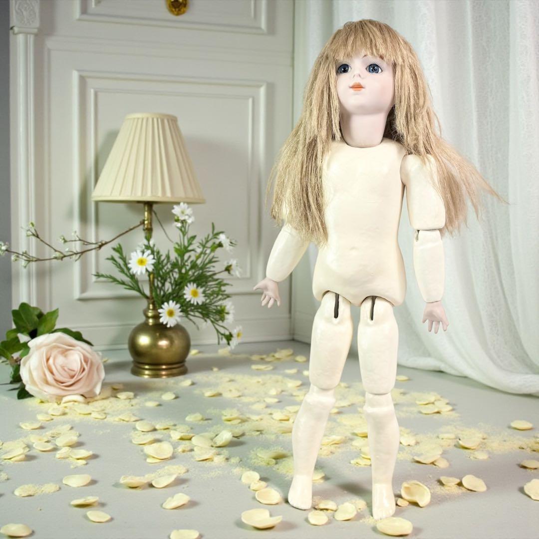 焼きみかん様専用 ビスクドール ブリュ ジュン ローズレッドドレス