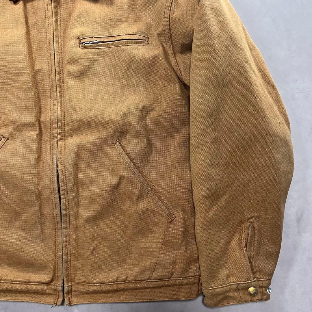 80s Dickies デトロイトジャケット ブラウンダック 襟コーデュロイ