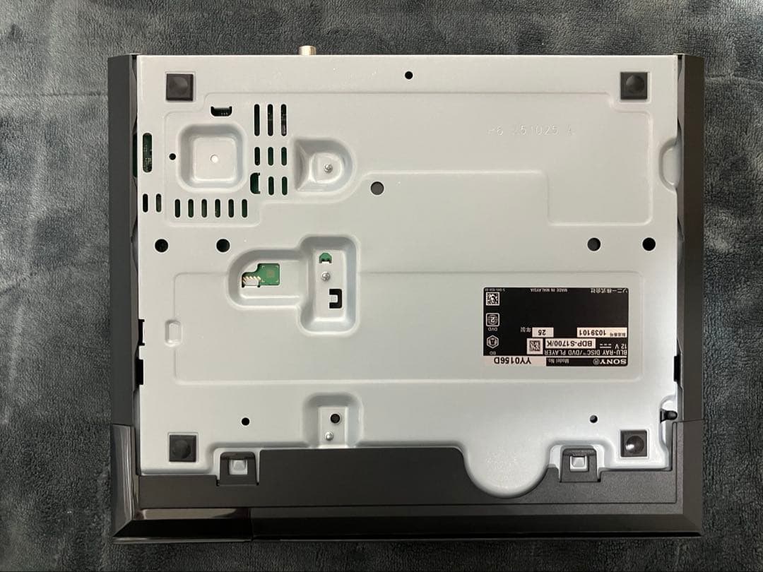 美品】 25年製 SONY ソニーDVDプレーヤーBDP-S1700 - メルカリ