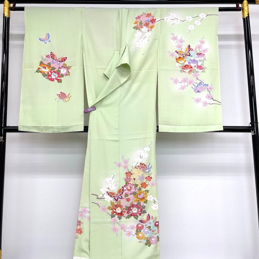 take様専用です❣️ 【着物と帯 時流】O25311◇仮仕立て 着物◇十三