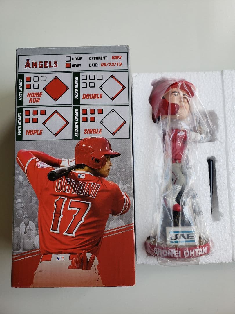 大谷翔平☆ボブルヘッド】非売品♪JAE♪エンゼルス♪ - メルカリ