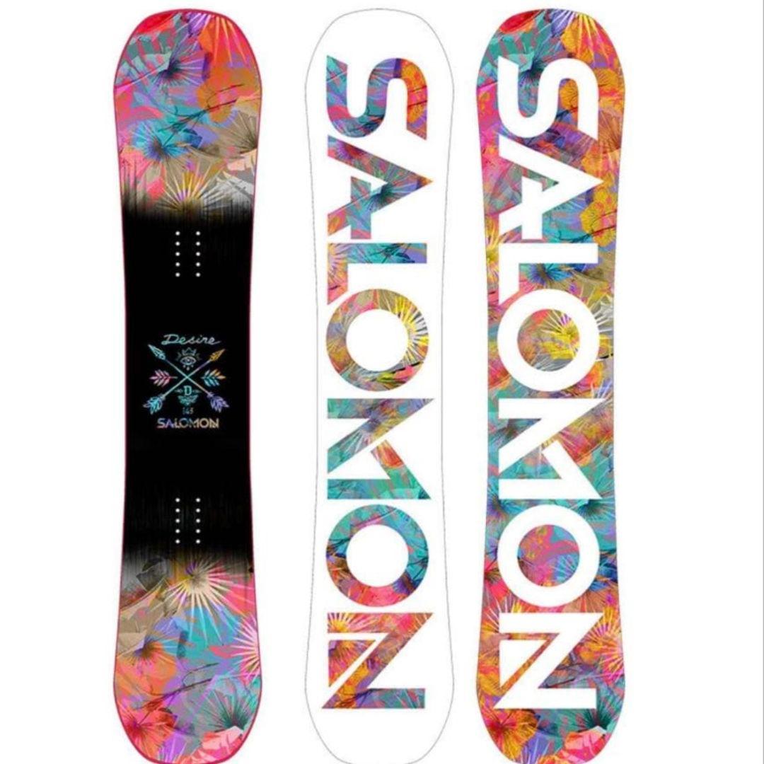 ［ななこ］SALOMON Desire スノーボード 2025 SALOMON サロモン WONDER ワンダー 24-25 レディース ボード板