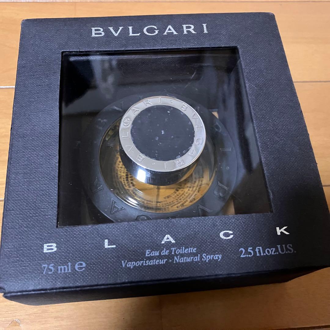 希少 BVLGARI BLACK ブルガリ ブラック75ml 廃盤レア香水 箱付 - メルカリ