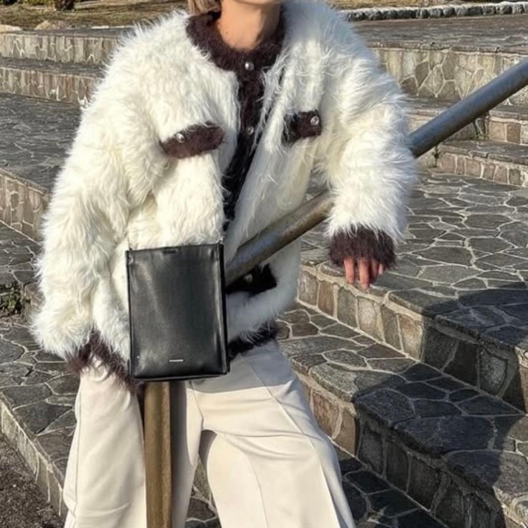 MODEFREAK ラグジュアリーミンクカーディガン ラグジュアリーミンクカーディガン mf2261【韓国モードファッション】