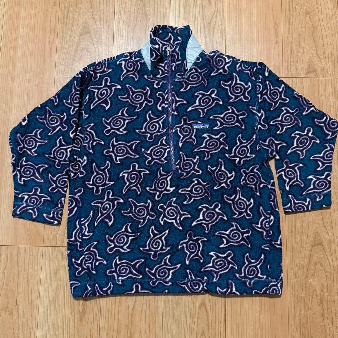 週末限定価格】patagonia(パタゴニア)ウミガメ柄 フリース 亀 - メルカリ