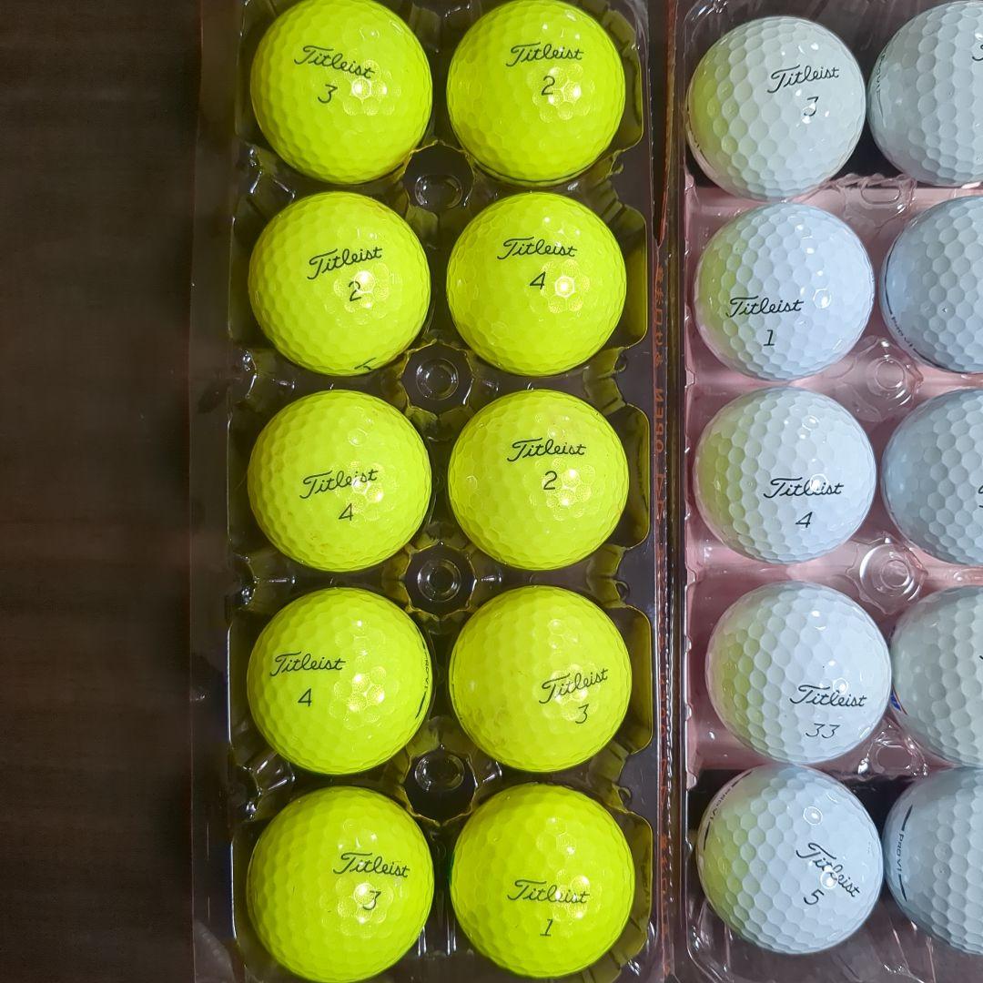 Titleist PRO V1 20球 ロストボール タイトリスト - メルカリ