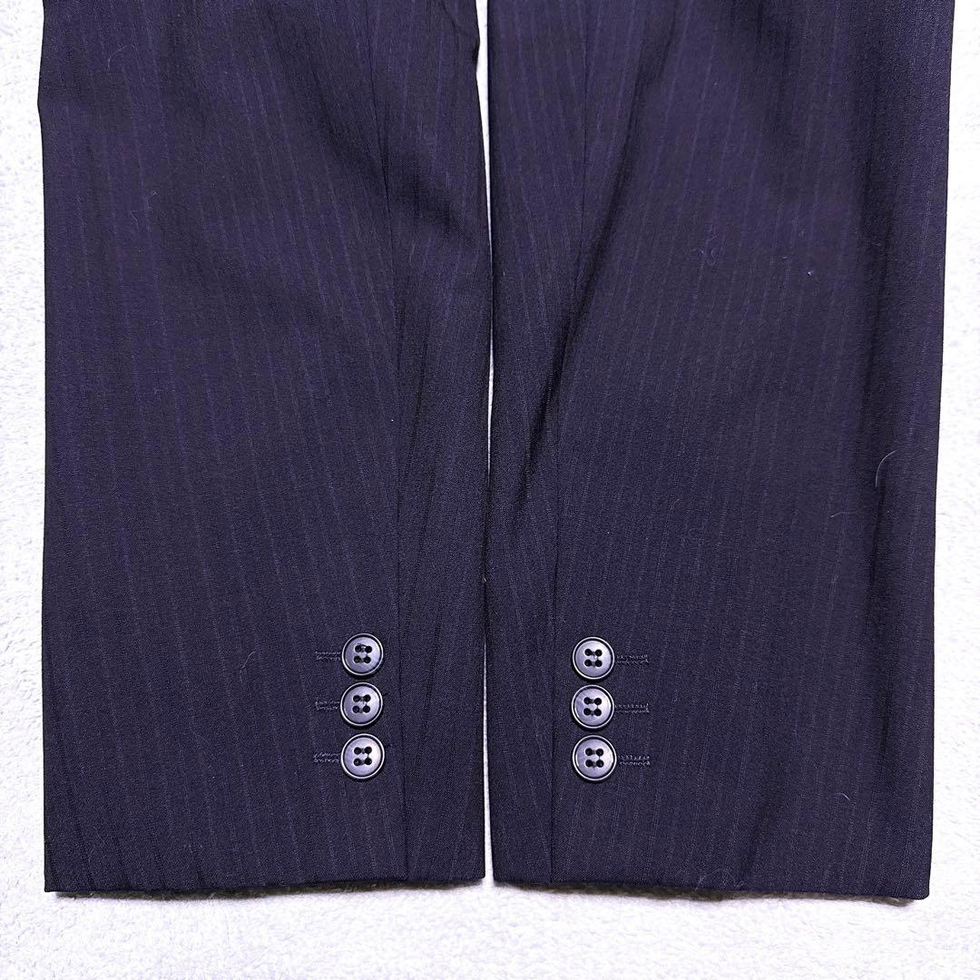 未使用】ダーバン ロロピアーナ スーツ シャドーストライプ AB6