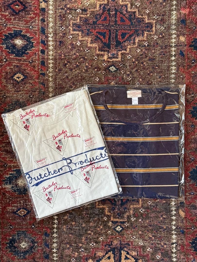 トップス At Last YOUNG &PRINT TEE ロンT tシャツ Tシャツ ビッグシルエット カレッジ 長袖 レトロ 古着